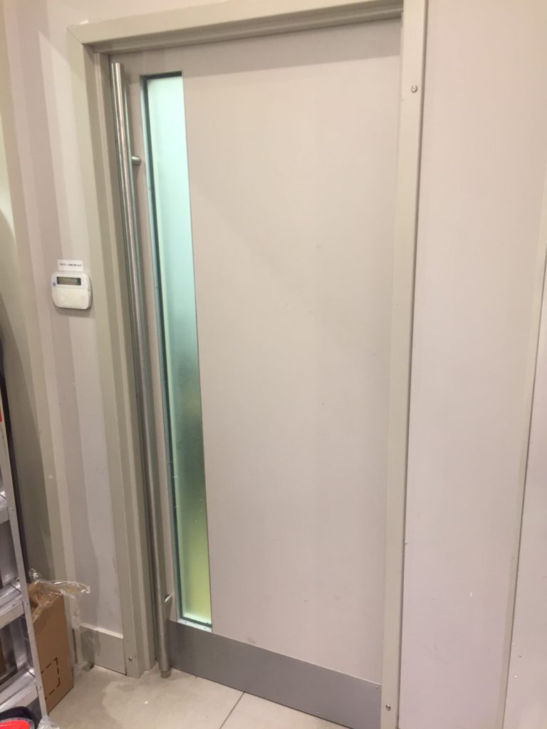 New Man Door Installed