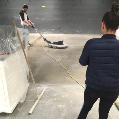 Concrete Floor Buffing and Polishing